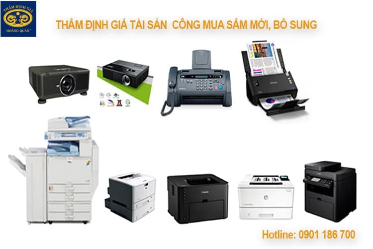 THẨM ĐỊNH GIÁ TÀI SẢN CÔNG MUA SẮM MỚI